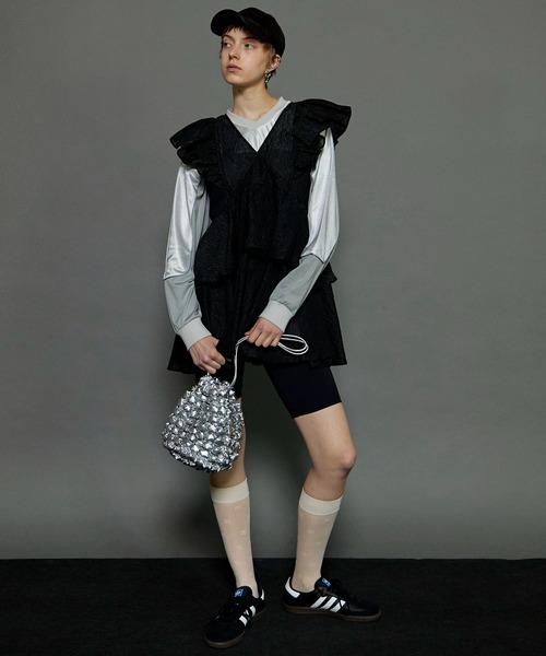 maisonspecial / ジャガードチュニック MAISON SPECIAL ブラウス シャツ Jacquard Tunic/ジャガード