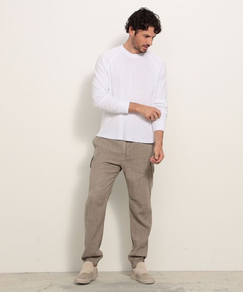 JAMES PERSE - 新品STANDARD JAMES PERSE ホワイト 長袖Tシャツ