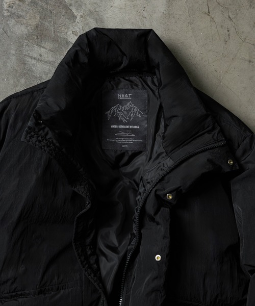 WYM LIDNM ダウンジャケット ダウン WATER-REPELLENT NYLON 66 HEAT