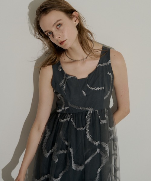 LE'RURE ドレス Grafitti cocoon dress : ZOZOTOWN Yahoo!店 - 通販
