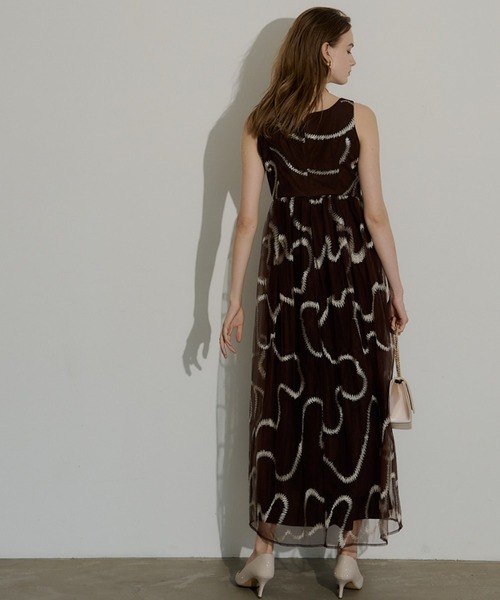LE'RURE ドレス Grafitti cocoon dress : ZOZOTOWN Yahoo!店 - 通販