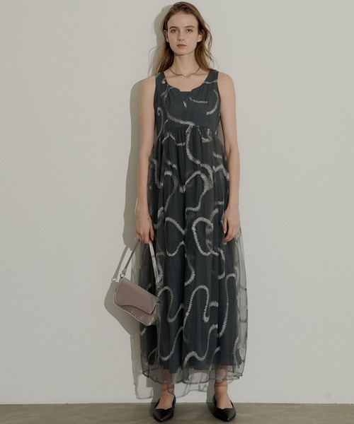 ★新品タグ付き★リルアー Grafitti cocoon dressドリードール LE'RURE ドレス Grafitti cocoon dress : ZOZOTOWN Yahoo!店 - 通販