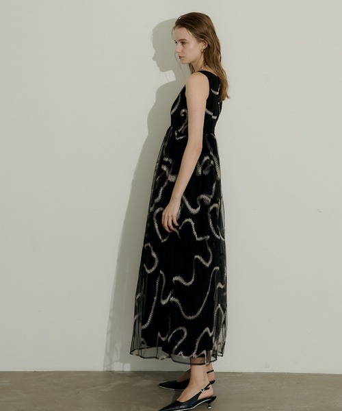 LE'RURE ドレス Grafitti cocoon dress : ZOZOTOWN Yahoo!店 - 通販