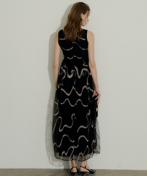 LE'RURE ドレス Grafitti cocoon dress : ZOZOTOWN Yahoo!店 - 通販