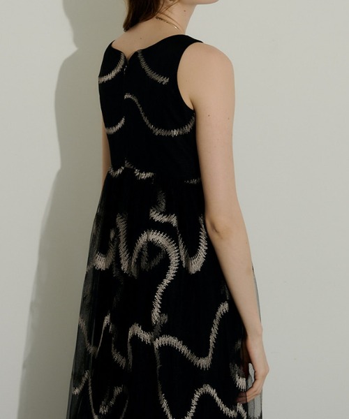 LE'RURE Grafitti cocoon dressリルアーグラフィティ黒 LE'RURE Grafitti cocoon dressリルアーグラフィティ黒 - メルカリ