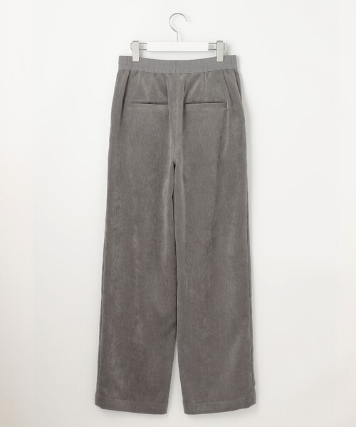 自由区 パンツ ソフトコーデュロイワイド レディース : ZOZOTOWN