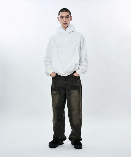 パーカー FLEECE BALACLAVA HOODIE レディース メンズ M TO R パーカー FLEECE BALACLAVA HOODIE レディース メンズ