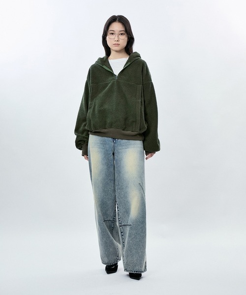M TO R パーカー FLEECE BALACLAVA HOODIE レディース メンズ