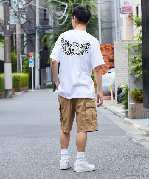 dogtownＴシャツ DOGTOWN tシャツ DOGTOWN/ドッグタウン SKULL WING Tシャツ 半袖