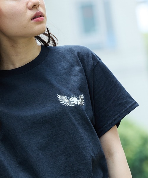 DOGTOWN tシャツ DOGTOWN/ドッグタウン SKULL WING Tシャツ 半袖