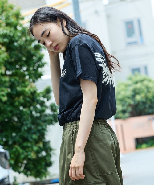 DOGTOWN tシャツ DOGTOWN/ドッグタウン SKULL WING Tシャツ 半袖
