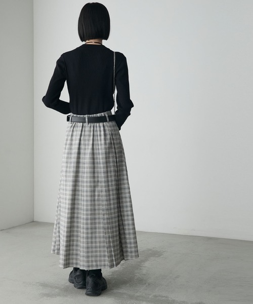 forksy.（フォルクシー） スカート 「forksy.」ベルト付き ランダム