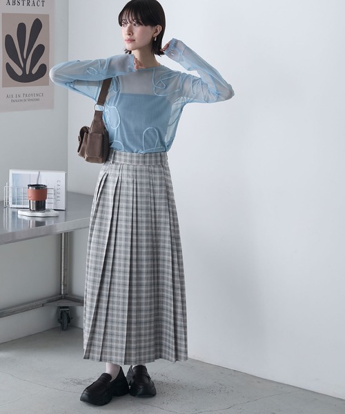 forksy.（フォルクシー） スカート 「forksy.」ベルト付き ランダム