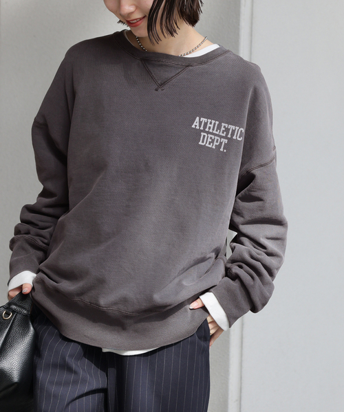 スウェット 「追加」「HOLIDAYS COMFORT」VINTAGEカコウロゴスウェット