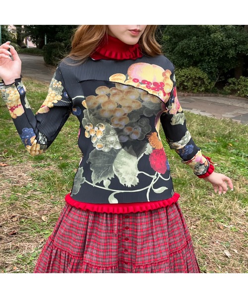 tシャツ GRAPHIC WAVE TOP レディース