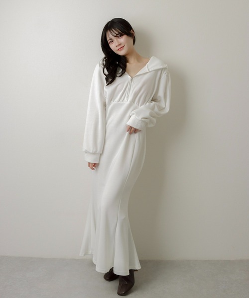 M DOLLY ワンピース hoodie mermaid dress/フーディーマーメイドドレス