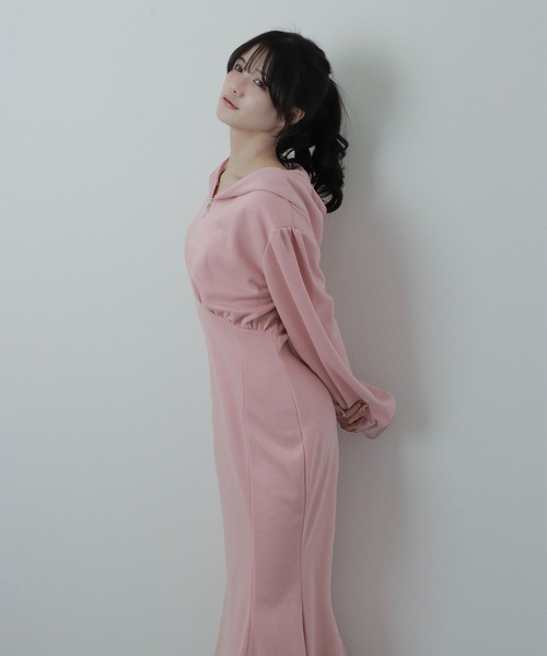 M DOLLY ワンピース hoodie mermaid dress/フーディーマーメイドドレス