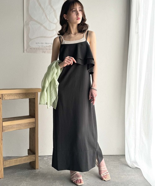 classicalelf ワンピース 上品シルエットが大人可愛い。ダブル