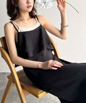 ワンピース 夏 上品シルエットが大人可愛い。ダ...の詳細画像1