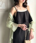 ワンピース 夏 上品シルエットが大人可愛い。ダ...の詳細画像5
