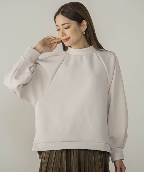 ketty（ケティ） tシャツ ダンボールモックネックプルオーバー「手洗い 