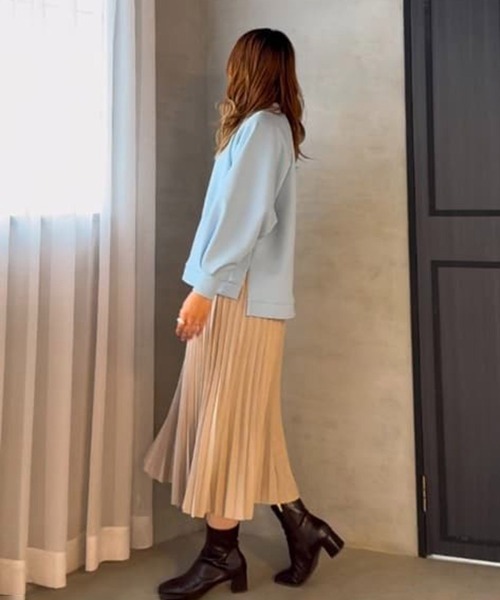 ketty（ケティ） tシャツ ダンボールモックネックプルオーバー「手洗い 