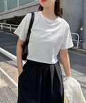 tシャツ 半袖 コットンミニTシャツ レディースの詳細画像4