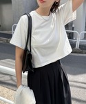 tシャツ 半袖 コットンミニTシャツ レディースの詳細画像3