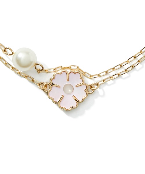 Tory Burch☆キラクローバー マルチモチーフブレスレット 送料込 TORY BURCH ブレスレット キラ クローバー レディース