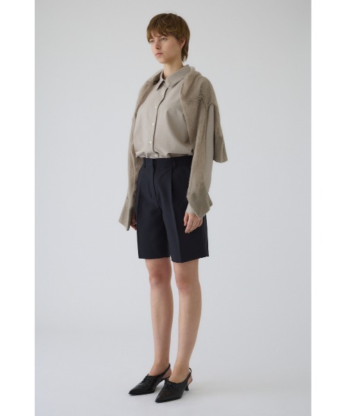 70s フランス製スラックス ハーフパンツ / キュロットショーツ RIM.ARK ハーフパンツ スラックス パンツ 短パン Slacks half PT