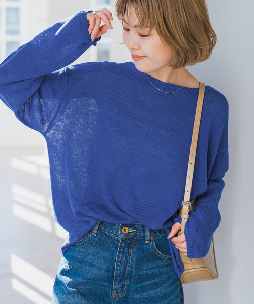 Spick＆Span ニット セーター 「追加」手洗い可 / リネン