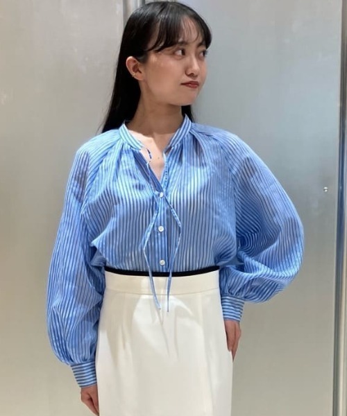 PINKY&DIANNE（ピンキー アンド ダイアン） ブラウス シャツ シアー