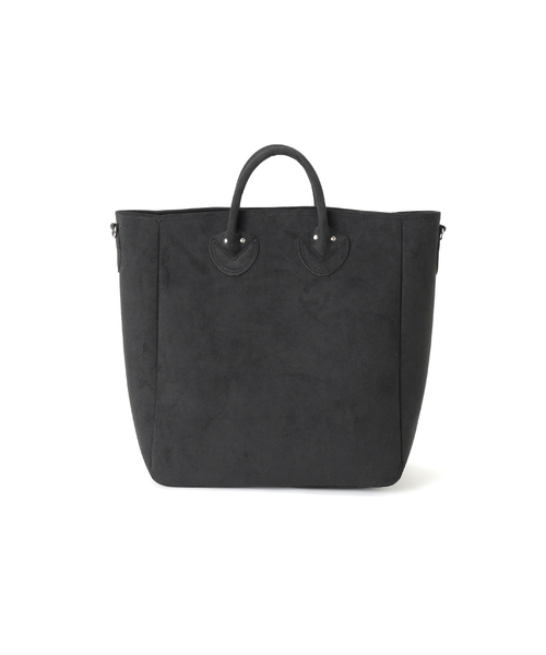 YOUNG&OLSEN 別注　ナイロン×レザー　トートバッグ　黒 ヤングアンドオルセン アッシュ レザー トート M – YOUNG