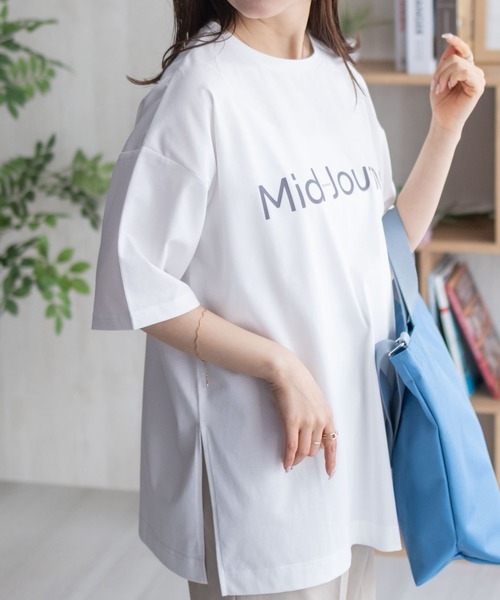 HusHusH tシャツ ロゴプリントチュニック レディース : ZOZOTOWN