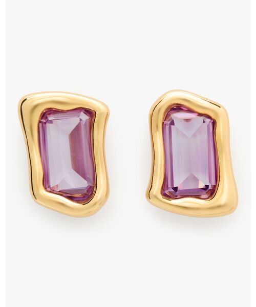 kate spade NEW YORK ピアス モルテン グラス ステートメント 