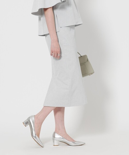 【試着のみ】UNITED ARROWS RIRANCHA ツイル タイトスカート RIRANCHA ツイル タイトスカート