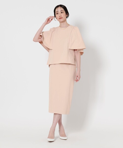 UNITED ARROWS スカート RIRANCHA ツイル タイトスカート