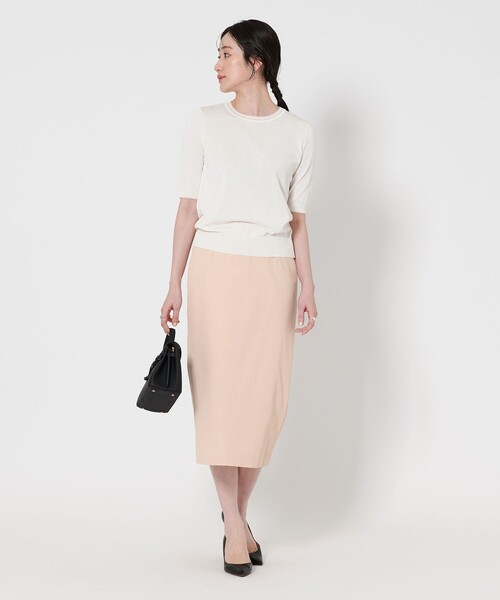 UNITED ARROWS スカート RIRANCHA ツイル タイトスカート