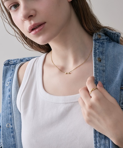 裕*様 NOJESS ゴールド ネックレスとリングセット NOJESS ネックレス ゴールドネックレス レディース : ZOZOTOWN