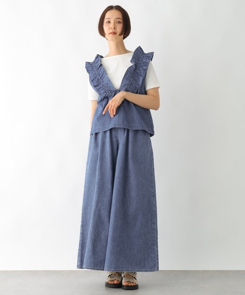 LEPSIM｜シアーチュールフリルベスト | Rakuten Fashion(楽天