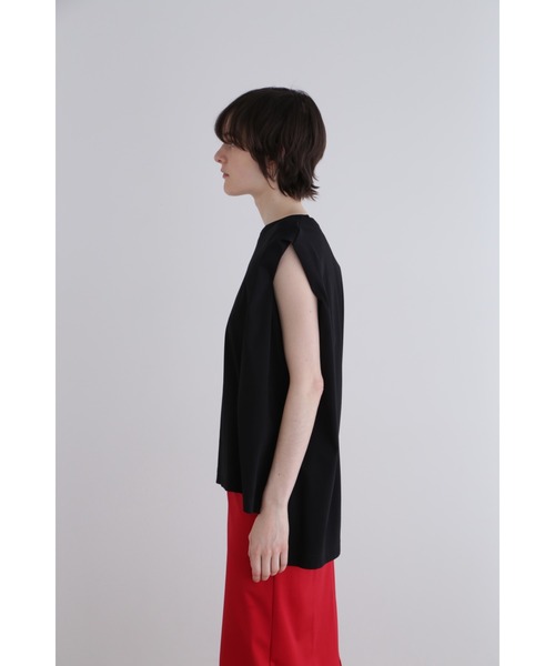 LE PHIL tシャツ シルキースムースノースリーブT レディース