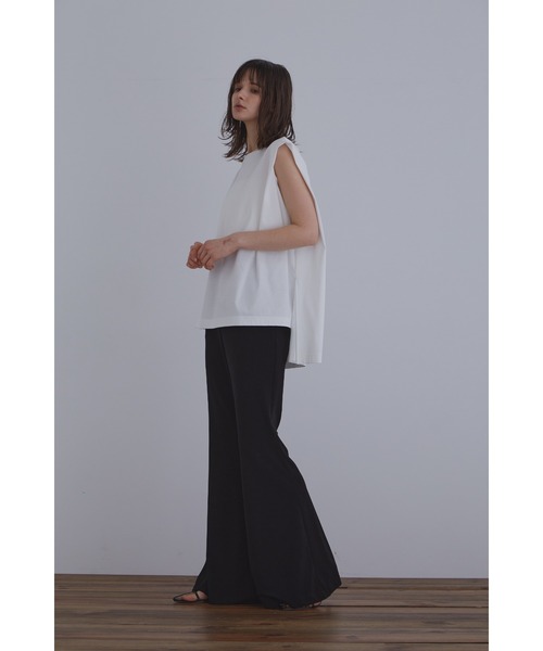 LE PHIL tシャツ シルキースムースノースリーブT レディース