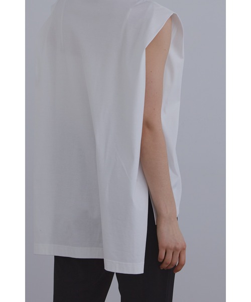 LE PHIL tシャツ シルキースムースノースリーブT レディース