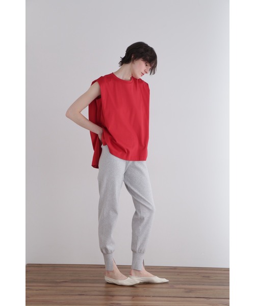 LE PHIL tシャツ シルキースムースノースリーブT レディース
