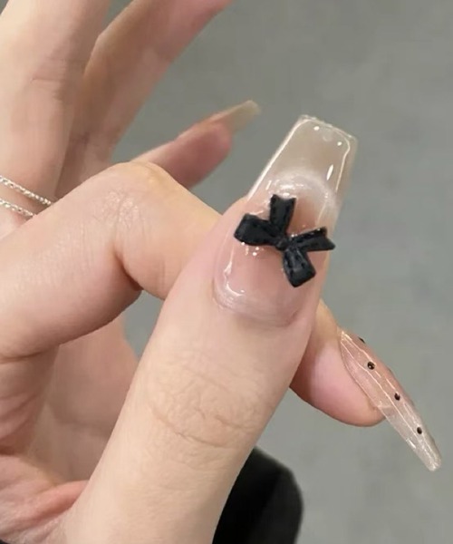 Lace Ladies（レースレディース） ネイルチップ ネイルシール リボン