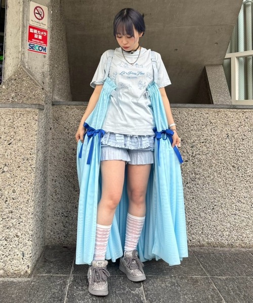 Candy Stripper パンツ TINY RIBBON FRILL ドロワーズ