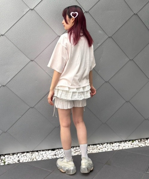 Candy Stripper パンツ TINY RIBBON FRILL ドロワーズ