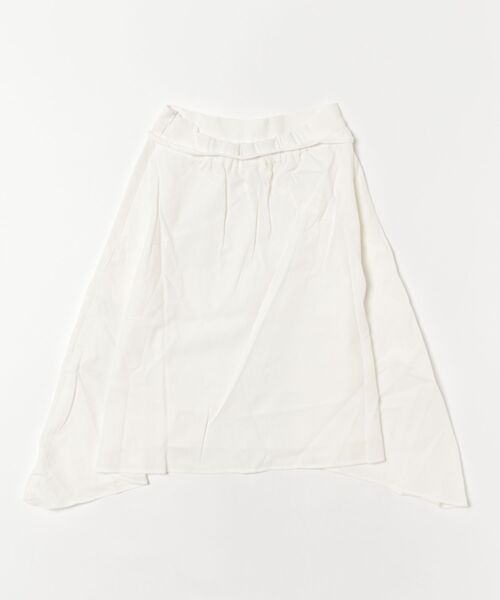 hugi スカート IRRE HEM FLARE SKIRT/イレヘムフレアスカート