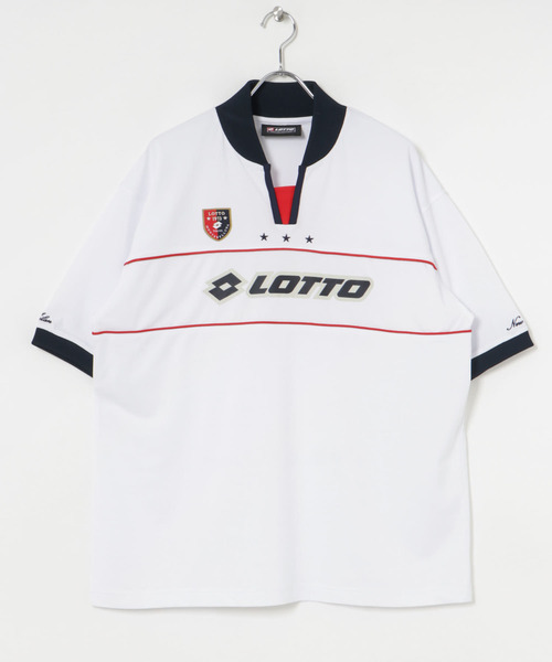 LOTTO tシャツ LOTTO PIPING GAME SHIRTS メンズ : ZOZOTOWN