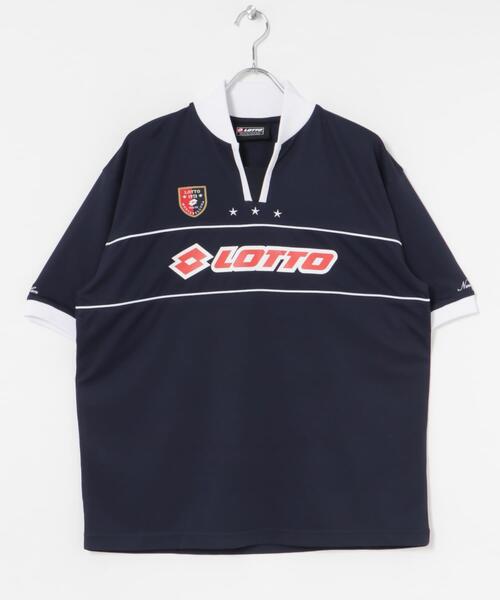 LOTTO tシャツ LOTTO PIPING GAME SHIRTS メンズ : ZOZOTOWN